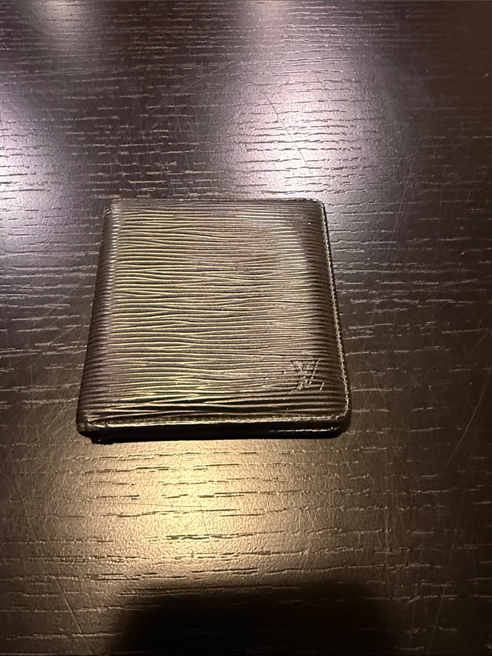 Louis Vuitton Black Epi Leather Wallet